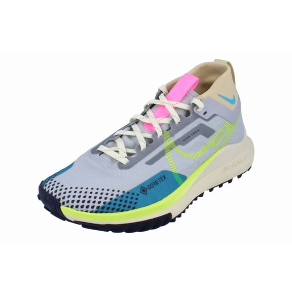NIKE Women's Sneaker, Wolf Grey Volt Stadium Green Baltic Blue, 9