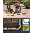 thumbnail image 6 of Seetaras 165FT/300FT Sewer Camera with Self Leveling, Plumber's Snake Camera with 9 Inch HD LCD,DVR,Adjustable LEDs,Markings,16 GB SD Card,WaterproofIP68, 6 of 8