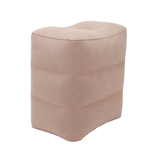 Repose-pieds Gonflable, Coussin Léger Lavable Enfants Adultes Voyage Repose-Pieds Coussin