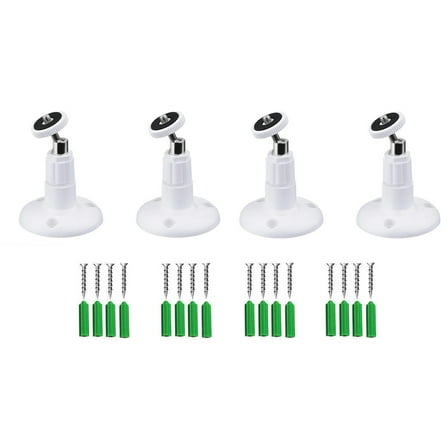 APPLAYERR Mount 4 Pack 360 Degree Adjustable Security Camera Mounting Bracket for Indoor Outdoor Use for Arlo Pro Ultra Arlo HD Arlo Go