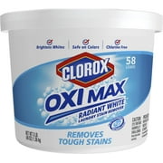 Clorox Oxi Max Radiant White Laundry Stain Remover Powder 48 Ounces