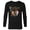 Black, variant on Treasure Planet Logo and Characters T-Shirt - Long Sleeve T-Shirt for Men - Customized-Royal