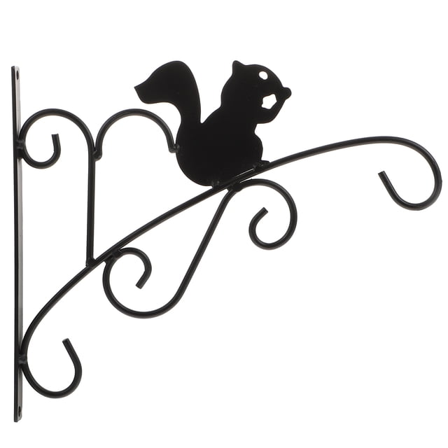 MasteelfCA 1 Set Wall Hanging Flowerpot Rack Iron Flowerpot Stand Wall Mounted Plant Hanger