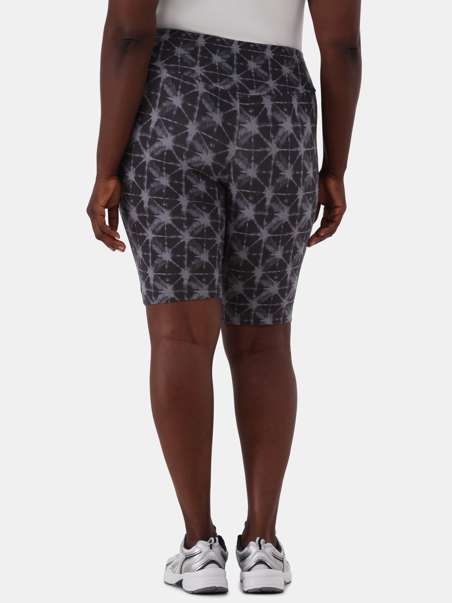 Terra & Sky Women’s Plus Biker Shorts, 9" Inseam, Sizes 0X-4X