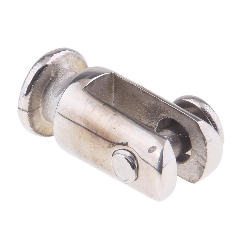 Zxpjkyu 2 Pack Bimini Top Deck Hinge Mount Quick Release Post with Removable Pin Screw,