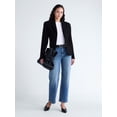 thumbnail image 3 of Scoop Women's and Women's Plus Notched Hourglass Blazer, Sizes XS-XXL, 3 of 6