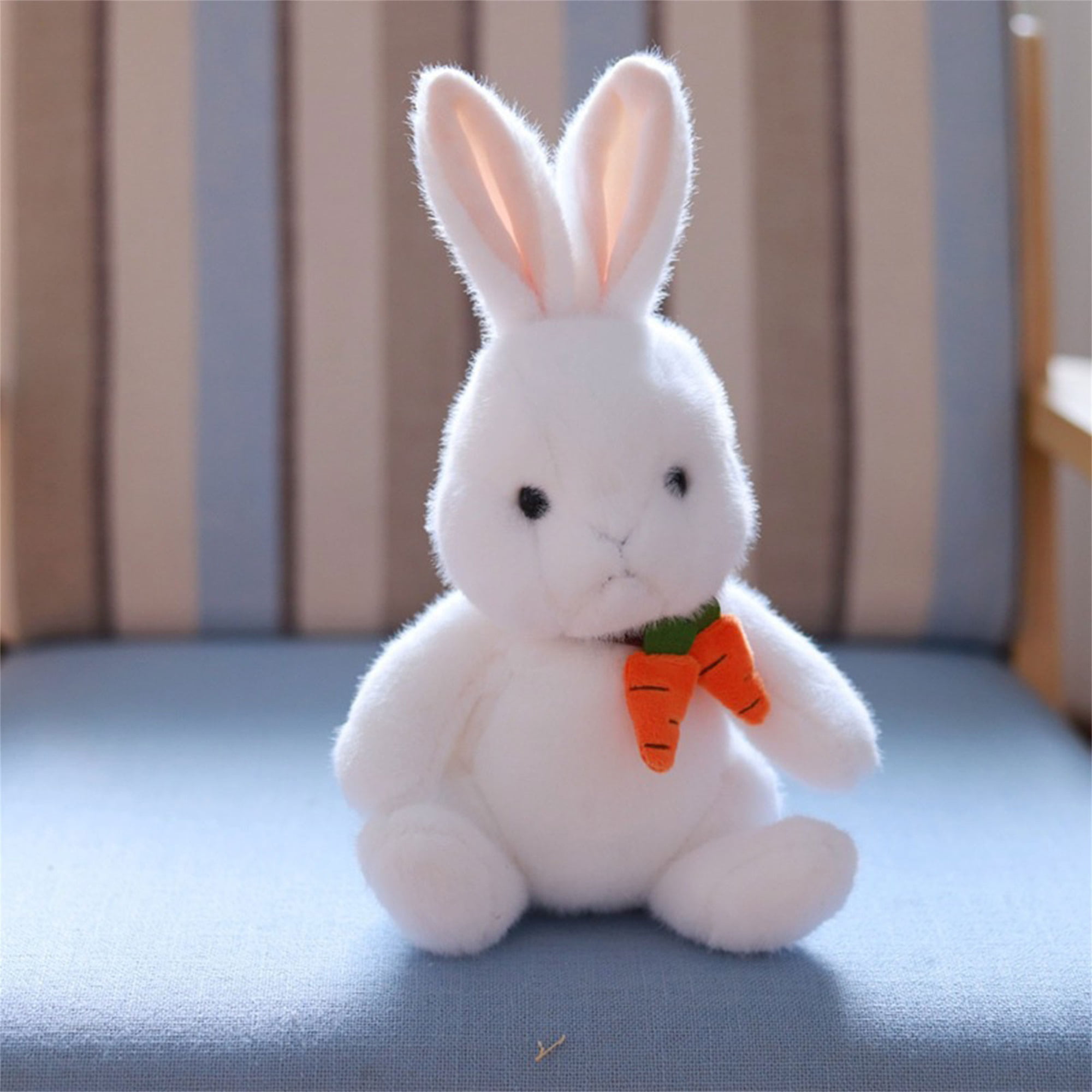 Kids Floppy Plush Toy Soft Stuffed Animated Rabbit Doll Easter Bunny Toy 