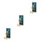 thumbnail image 4 of Inteprter Gancho de pared Adhesivo para ahorrar espacio Adhesivo plegable Percha impermeable Estante de pared sin rastro para baño Cocina Animal Type1 NO1, 4 of 6