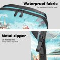 thumbnail image 4 of Santa Claus Digital Pouch Oxford Cloth Waterproof Storage Bag Collapsible Cable Organizer Wire Cord Holder 5.9x9.44x3.14 in, 4 of 6