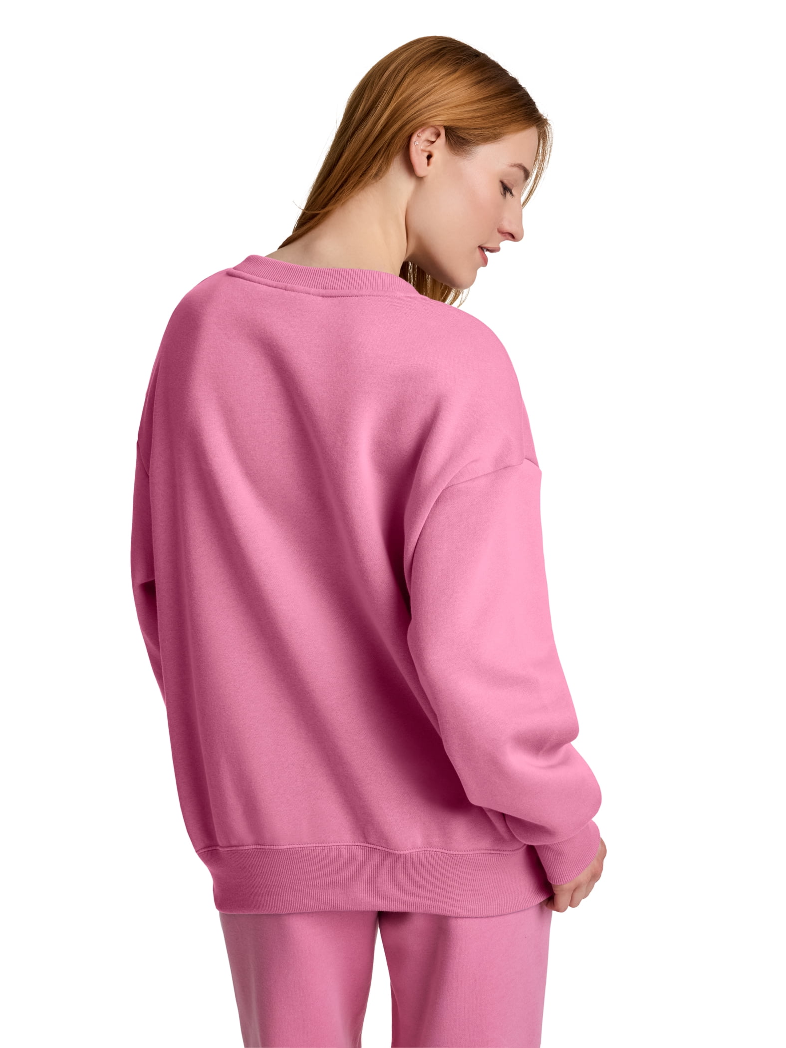 Reebok Women's and Women's Plus Weekender Oversized Crewneck, Sizes XS-4X