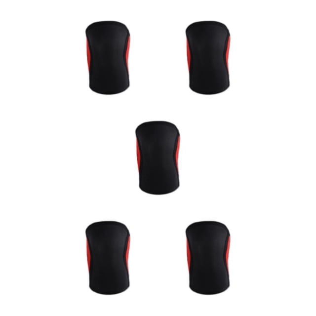 Rodilleras Halterofilia Greeniant soporte Antideslizante Acolchado XL Modelo A negro rojo