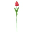 thumbnail image 2 of FENGGHAO Single Stem Artificial Tulip PU Simulation Flower Realistic Fake Flower Everlasting Home Decor Wedding Party Decoration Gift, 2 of 3