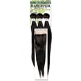 thumbnail image 3 of RAW 100% Virgin Human Hair Bundle Set - 16"/18"/20" with 4X4 Lace Closure - Natural Color, 3 of 4