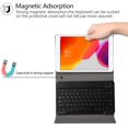 thumbnail image 4 of Étui Clavier Sans Fil 10.2 Pouces Étui de Protection pour Tablettes Étui Clavier Détachable Compatible avec iPad (2019), 4 of 8