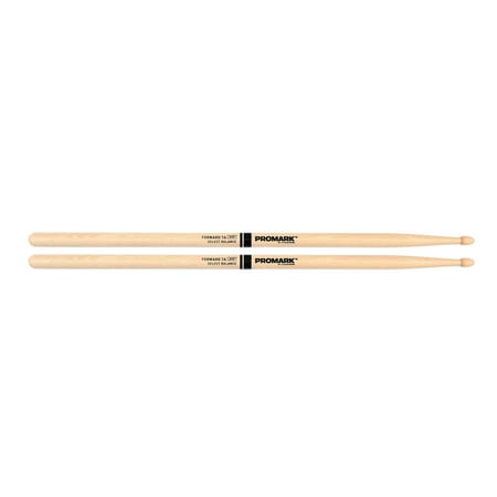 Promark Forward 7A Hickory Wood Tip Drumsticks - Acorn Tip