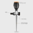 thumbnail image 4 of Lawn Sprinkler,Garden Watering Sprinkler,360 Degree Rotating Lawn Sprinkler Large Area Coverage - Adjustable, Weighted Gardening Watering System, 4 of 9