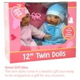 thumbnail image 6 of The New York Doll Collection Sweet Hispanic Twin Dolls Play Baby Dolls for Kids, 6 of 6