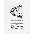 thumbnail image 2 of Lettered and Lined 12x14 White Modern Wood Framed Museum Art Print Titled - Search the Skies on Christmas Eve, 2 of 4