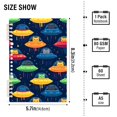 thumbnail image 2 of FORMRS 1-Subject Spiral Notebook 8" x 5" College Ruled 60 Refillable Sheet A5 Hard Cover, Rainbow Space Cat, 2 of 7
