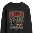 thumbnail image 3 of Marvel The Avengers - Band Tee Style - Adult Long Sleeve Graphic T-Shirt, 3 of 5