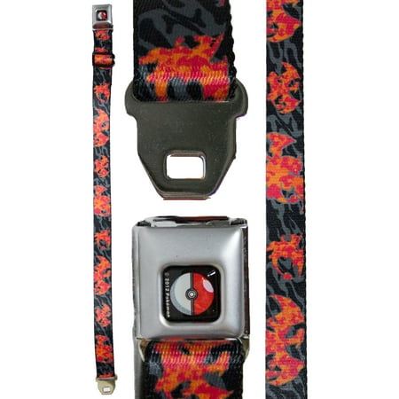 - Pokemon Youth Seatbelt Belt 20 - 36 Inches - Charizard