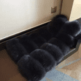 thumbnail image 1 of Haining Fur Factory Wholesale Faux Fox Fur Vest New Style Medium-length Slimming Jacket Korean Version Sleeveless, 1 of 5