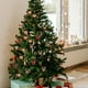 thumbnail image 5 of Christmas Cloth Bag Red Plaid 8cm Christmas Tree Hanging Decorations Christmas Foam Decorative Hangings., 5 of 6