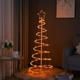thumbnail image 2 of Bouanq Christmas Decorations Xmas Tree Decor RGB Outdoor Tent Light Luminous Tree Phantom Point Control Tree Light Folding Simulation Tree LED Christmas Light Christmas Tree Ornaments, 2 of 3