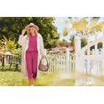 thumbnail image 4 of Ekouaer Lounge Sets for Women Ribbed Knit Pajama Sets 2 Piece Long Sleeve Pjs Soft Loungewear Outfits with Pockets, 4 of 6