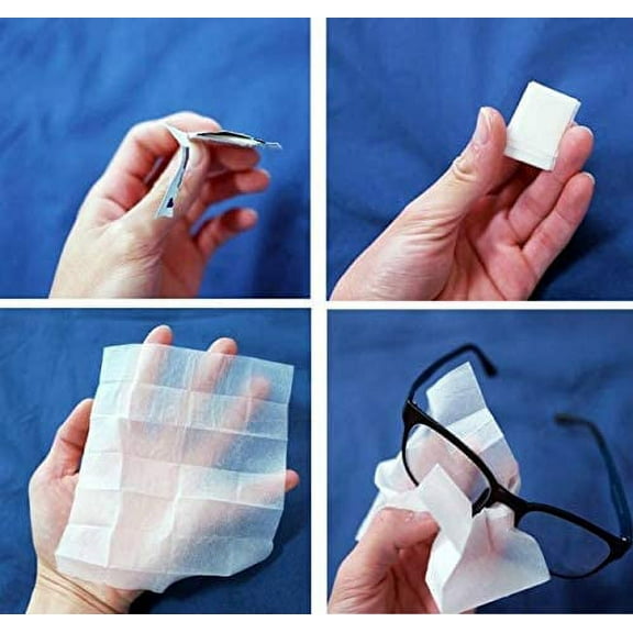 720 Pre-moistened Lens Wipes Cleans and Shines Glass and Plastic Streak, Residue and lint Free, Quick Drying, Non Scratching