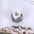 thumbnail image 5 of Bachelor Party Favors Santa Swap Gift Exchange Dice Stocking Stuffers for Men Him Husband 11th Anniversary Steel Gifts for Couples, Date Night Ideas Dice, Wedding Registry Gift Birthday for Boyfriend, 5 of 6