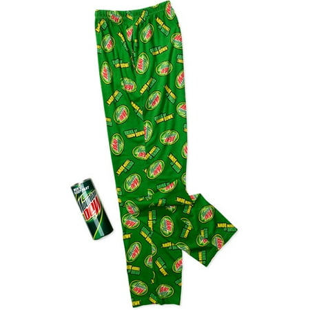 Mountain Dew - Mountain Dew - Men's Pajama Pants in a Can - Walmart.com