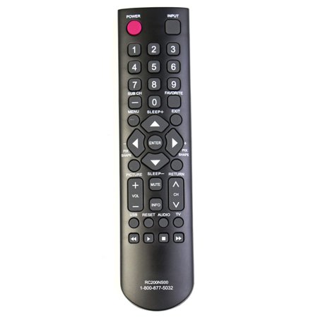 RC200NS00 Replace Remote for Sanyo TV DP32D53 DP40D64 FVD4064 DP50E44M DP39D14M