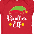 thumbnail image 4 of Inktastic Christmas Brother Elf Holiday Boys Baby Bodysuit, 4 of 5