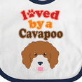 thumbnail image 4 of Inktastic Cavapoo Dog Quote Boys or Girls Baby Bib, 4 of 4