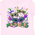 thumbnail image 4 of Inktastic Mardi Gras Masks and Beads Boys or Girls Toddler T-Shirt, 4 of 5