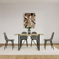 thumbnail image 4 of Doggody Do Favor INC Modern Linen Upholstered Dining Chairs Set of 4 Grey, 4 of 5