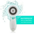 thumbnail image 3 of Fancii Cora 7 Electric Waterproof Facial & Body Cleansing Brush Kit with Handle and 6 Brush Heads, Aqua, 3 of 7