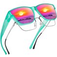 thumbnail image 1 of Gafas de Sol Polarizadas Peekaco UV400 de Ajuste Sobre para Hombres y Mujeres, 1 of 7