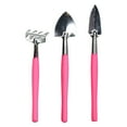 thumbnail image 1 of Gardening Stainless Steel Tools Set, Three-Piece Mini Shovel Rake Tool Combination, for Succulents, 1 of 3