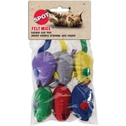 Felt Mice with Catnip, 6 Count
