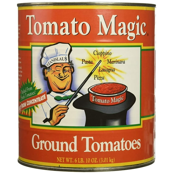 Tomato Magic Ground Tomatoes No. 10 - NOT From Concentrate - 6 LB 10 OZ - (Case of 6)