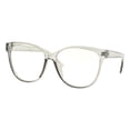 thumbnail image 2 of Blue Light Filtering Lens Clear Glasses Women's Oversized Butterfly UV400 Gray, 2 of 4