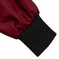 thumbnail image 5 of Kosheko Men's Long-Sleeve Work Dust Coat Notched Lapel Multi Patch Pockets Snap Front Closure for Daily Workshop Tasks Red XL, 5 of 9