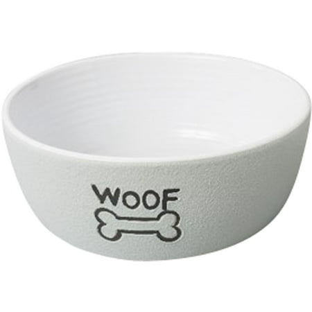 - NANTUCKET WOOF DOG STONEWARE DISH