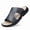 Dark Blue, variant on Men's Summer Fashion Sandals, Breathable Beach Shoes with Open-Toe Design, Comfortable Outdoor Slip-On Sandals for Summer
