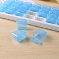 thumbnail image 4 of Pastillero Con 31 Rejillas Caja Almacenamiento Contenedor Medicina para Tabletas Plástico, 4 of 9