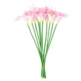 thumbnail image 2 of Flower Artificial Anthurium Flowers 10Pcs, Silk Anthurium for Home Decor Floral Arrangements Bouquets, Wedding Centerpiece Vase Filler Party Supply, 2 of 5