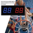 thumbnail image 4 of LED Electronic Scoreboard, Portable Digital Scoreboard with Remote and 5 Levels Brightness Score Keeper for Cornhole / Basketball / Baseball / Tennis / Volleyball, 4 of 7