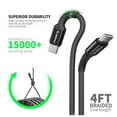 thumbnail image 5 of For Nokia G400 5G N1530DL 18W Car Charger PD + 2.4A USB with 4ft C to C cable, 5 of 6